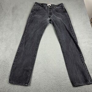 Levi's Black Straight Jeans Timeless Style